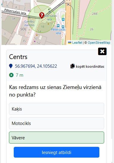 Punkts atrasts